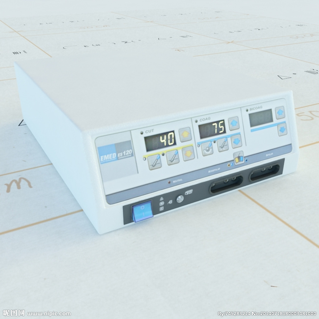 医疗器械室内模型3D设计图库 创意与精准的融合
